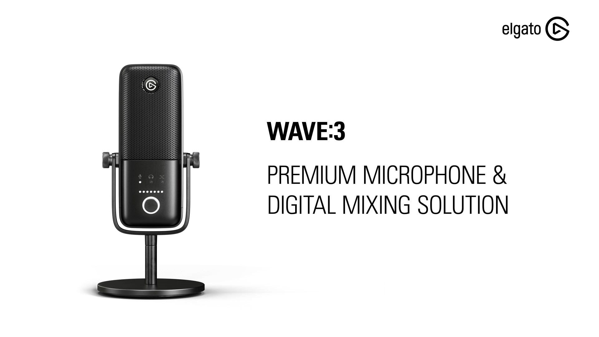 Elgato Wave DT Complete Streaming Bundle (Wave:3 Mic, Mic Arm LP, Wave XLR)