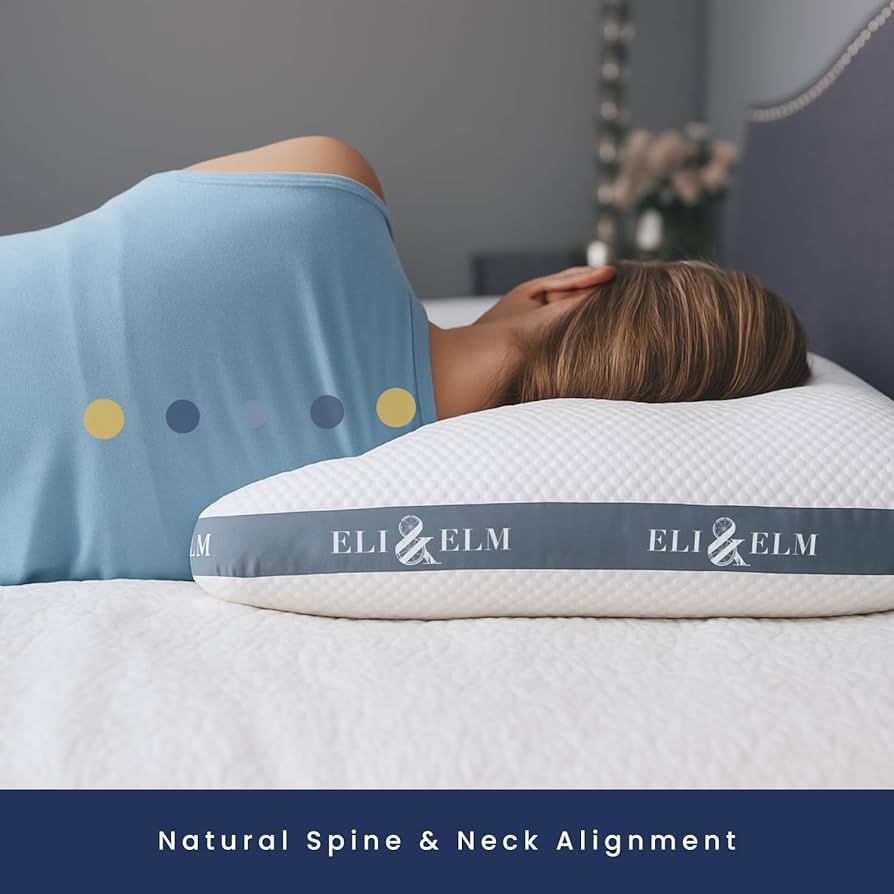 Eli & Elm Organic Side-Sleeper Pillow