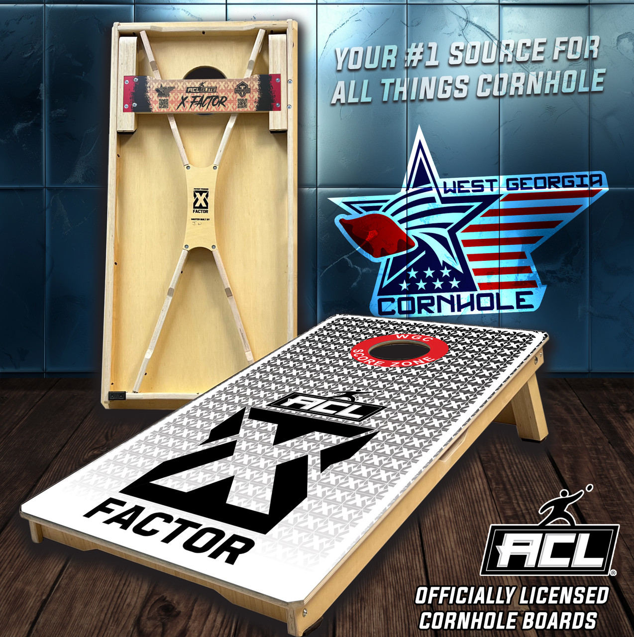Elite Cornhole Regulation Set - Pro Quality