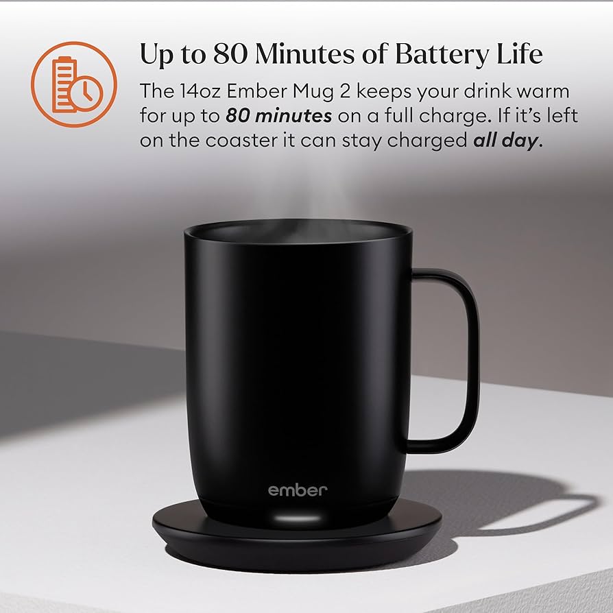 Ember Smart Mug 2 (14 oz, 2025 model)