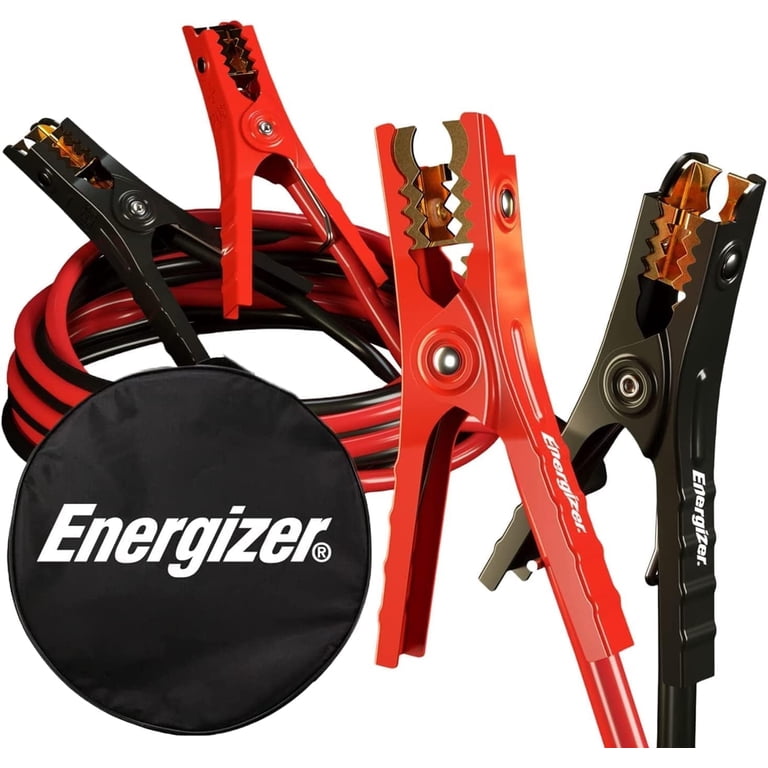 ENERGIZER Heavy Duty Booster Cables 16Ft 4 Gauge