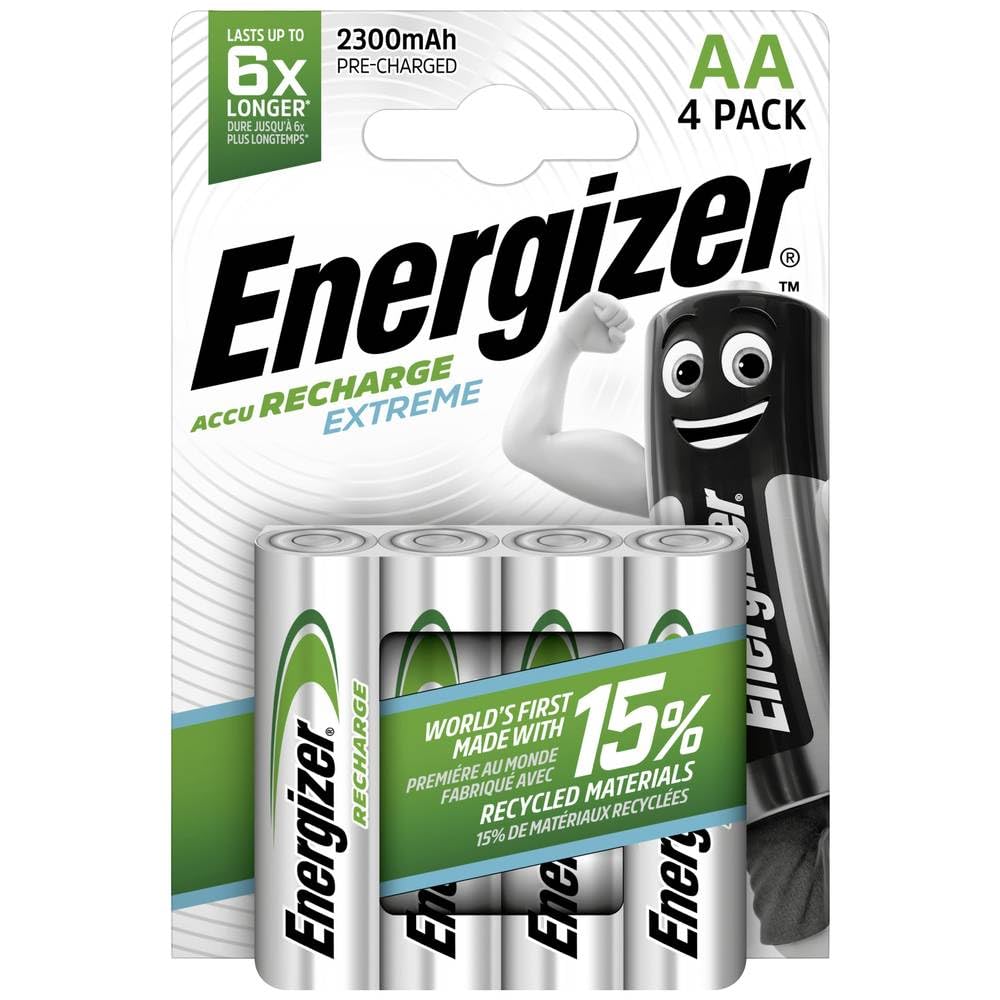 Energizer Recharge Extreme AA 2300mAh (4 Pack)