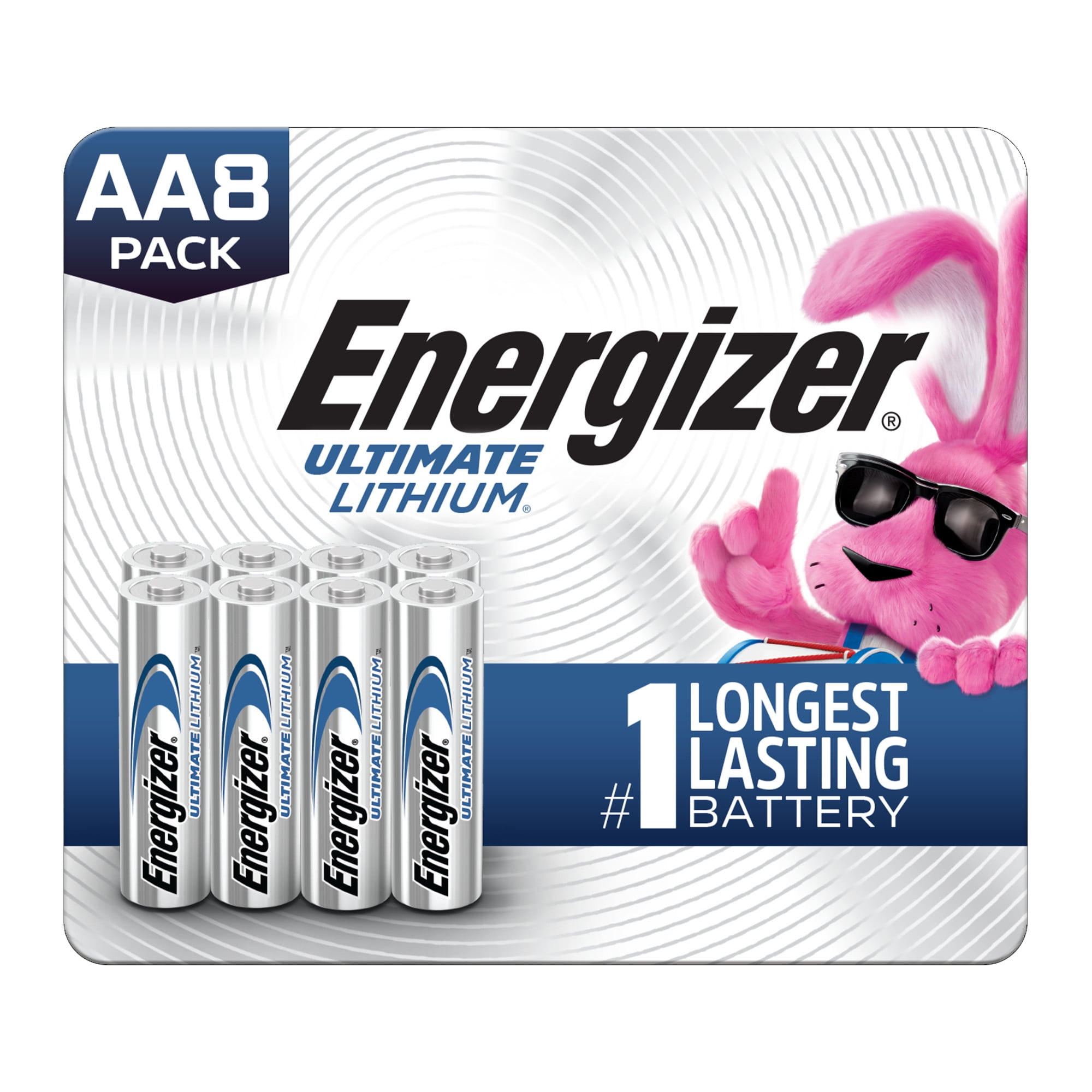 Energizer Ultimate Lithium AA Batteries (8 Pack)
