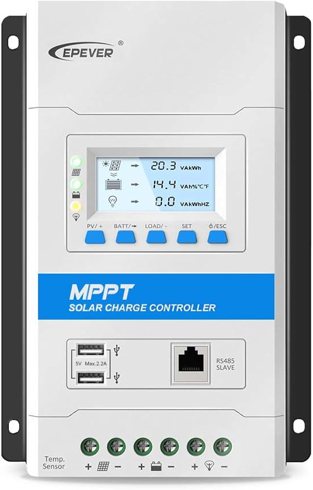 EPEVER 20A MPPT Solar Charge Controller