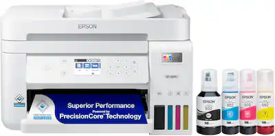 Epson EcoTank ET-3850 Wireless All-in-One Supertank Printer