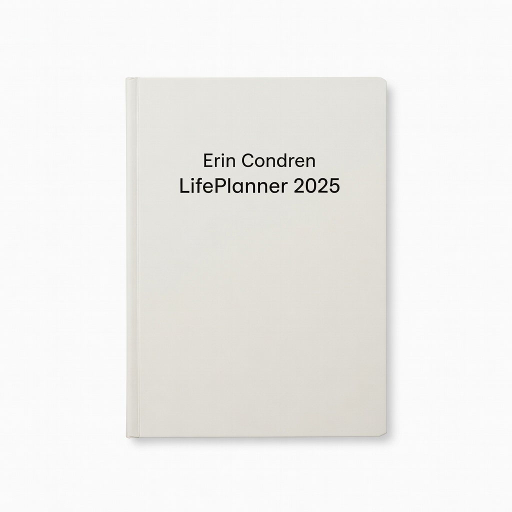 Erin Condren LifePlanner 2025 Hardcover