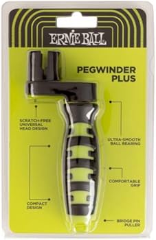 Ernie Ball 2323 Acoustic Guitar String Winder and Cutter
