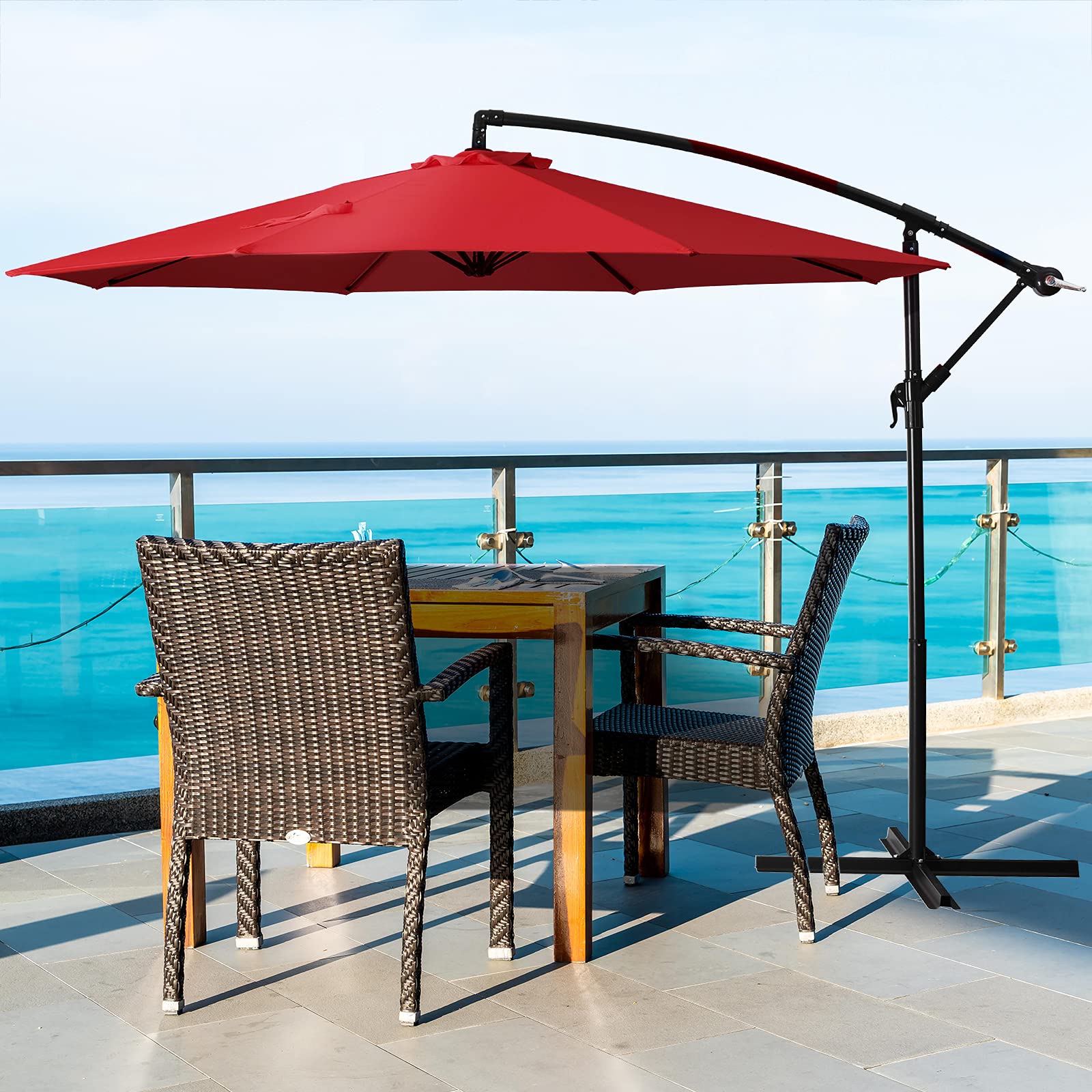 EUDELE 10' Offset Umbrella