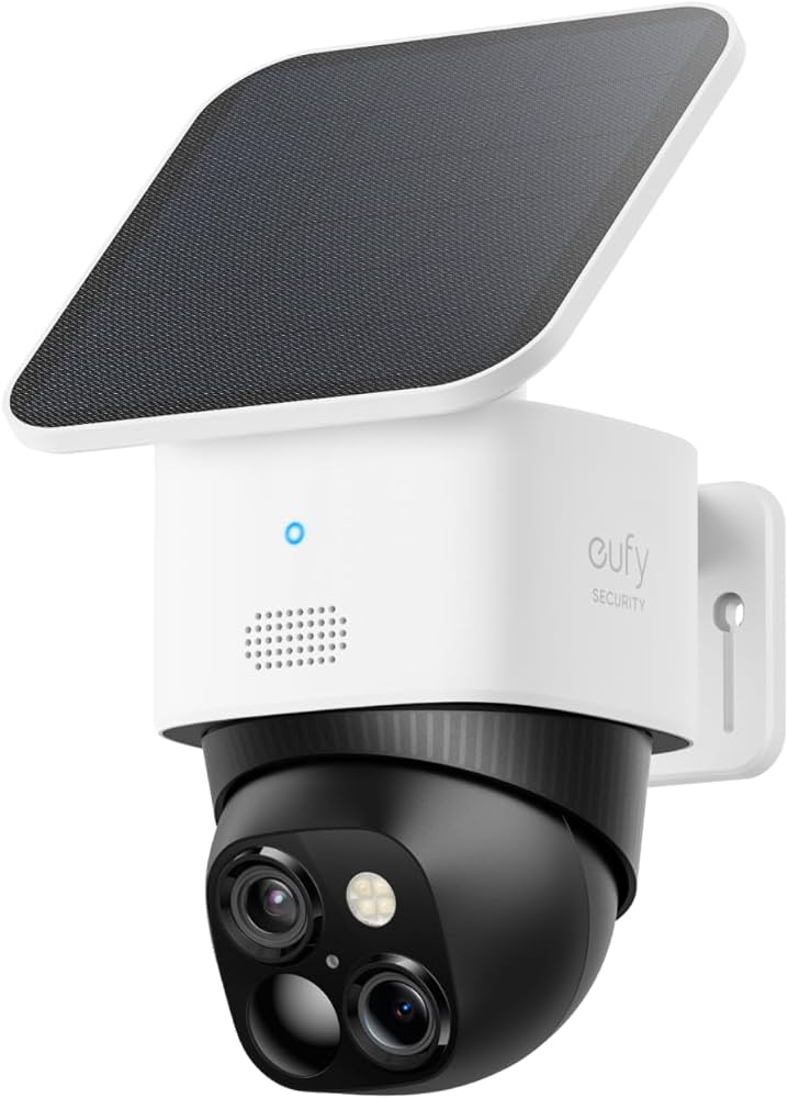 eufy Security SoloCam S340 – 3K Solar Outdoor Security Camera, Wireless, Color Night Vision, No Monthly Fee