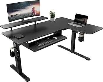 Eureka Ergonomic 60x30 L-Shaped Standing Desk