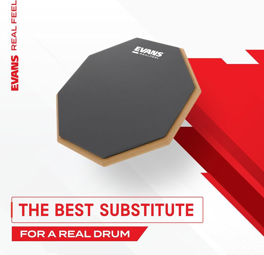 Evans RealFeel Practice Pad with Stand