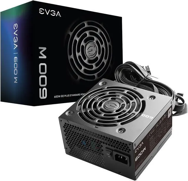 EVGA 600 W1 600W 80+ White Power Supply