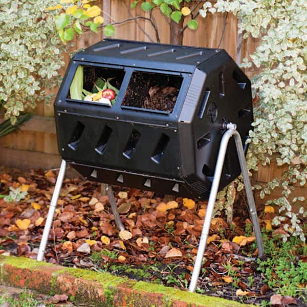 FCMP Outdoor Dual Chamber Tumbling Composter