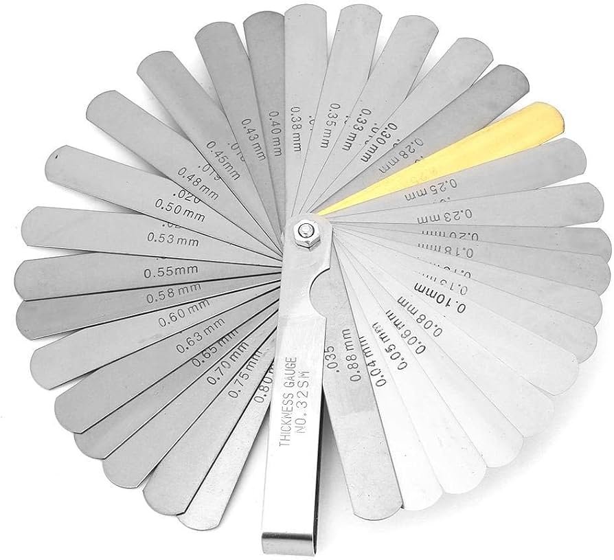 Feeler Gauge Set (0.04mm-0.88mm)