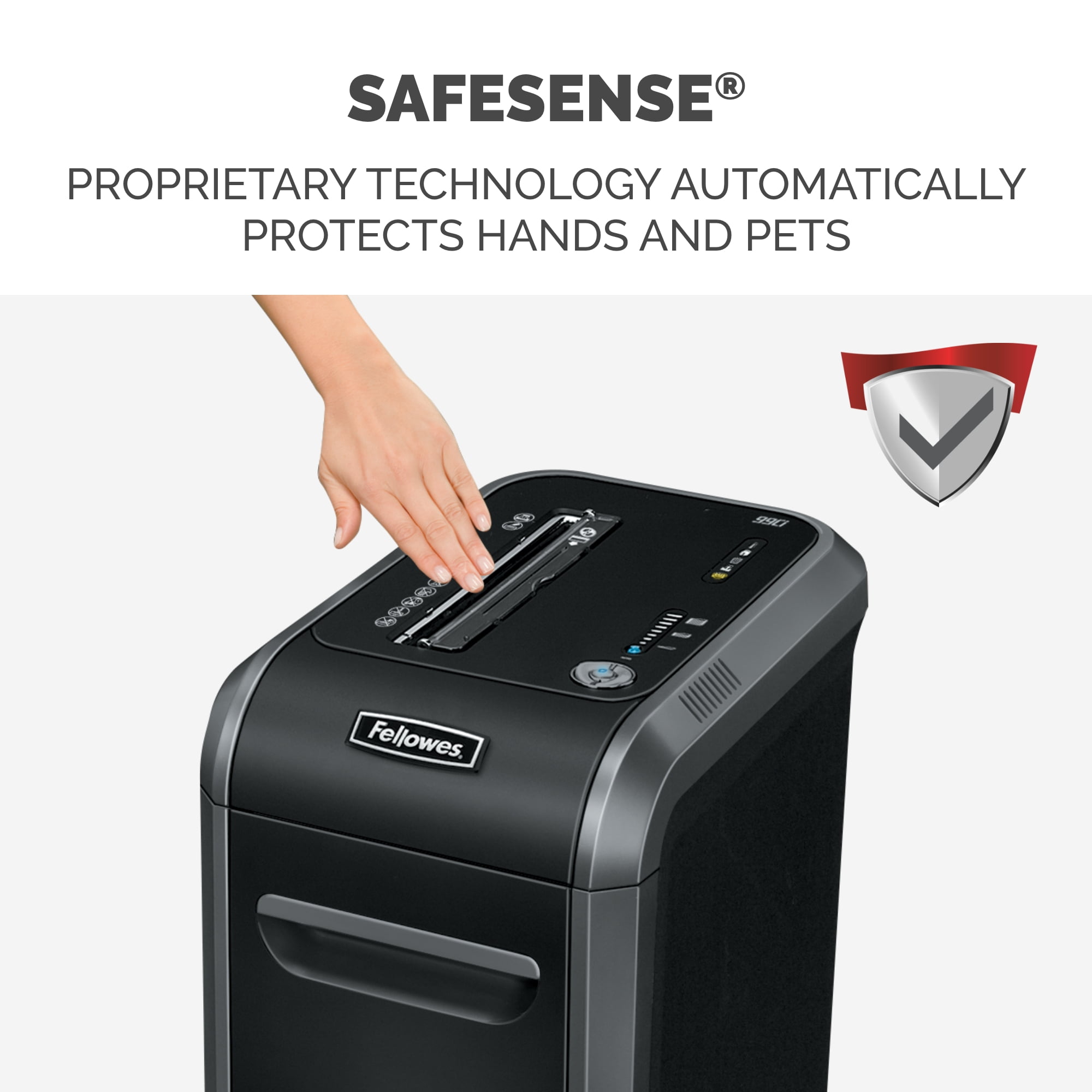 Fellowes Powershred 99Ci 12-Sheet Cross-Cut Shredder