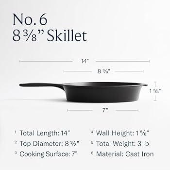 **Field Company No. 8 Cast Iron Skillet**