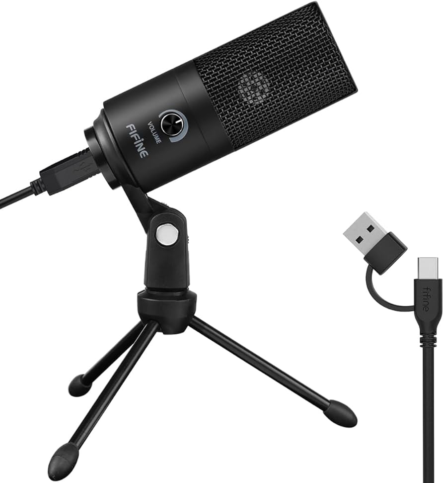Fifine K669B USB Microphone