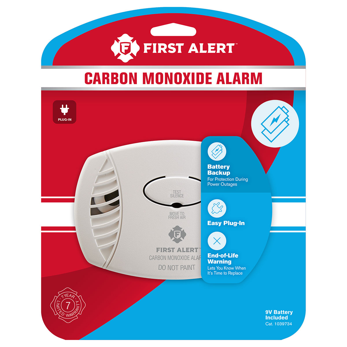 First Alert CO605 Carbon Monoxide Detector