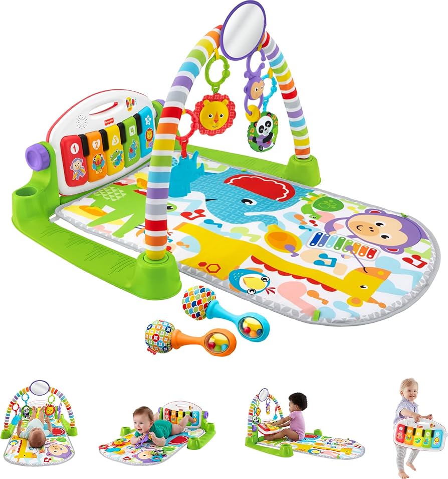 Fisher-Price Deluxe Kick & Play Piano Gym