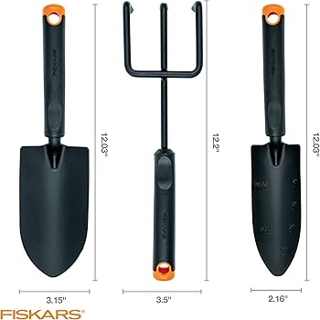 Fiskars 399233-1001 Garden Tool Set, 8 Pieces