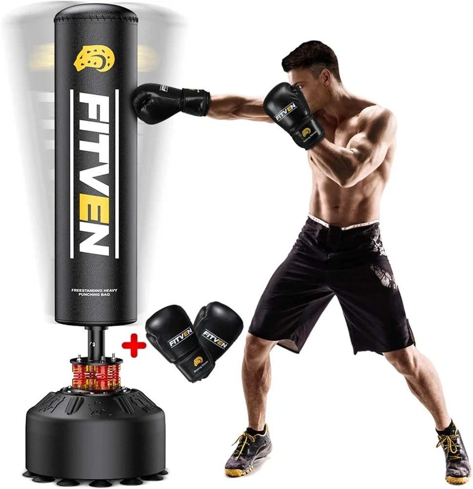 Fitven Heavy Boxing Punching Bag 100 lbs