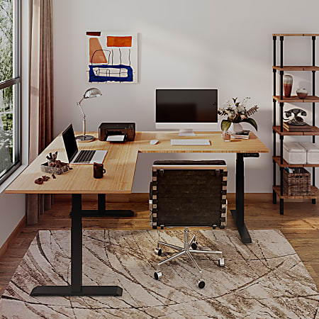 FlexiSpot E7L L-Shaped Standing Desk