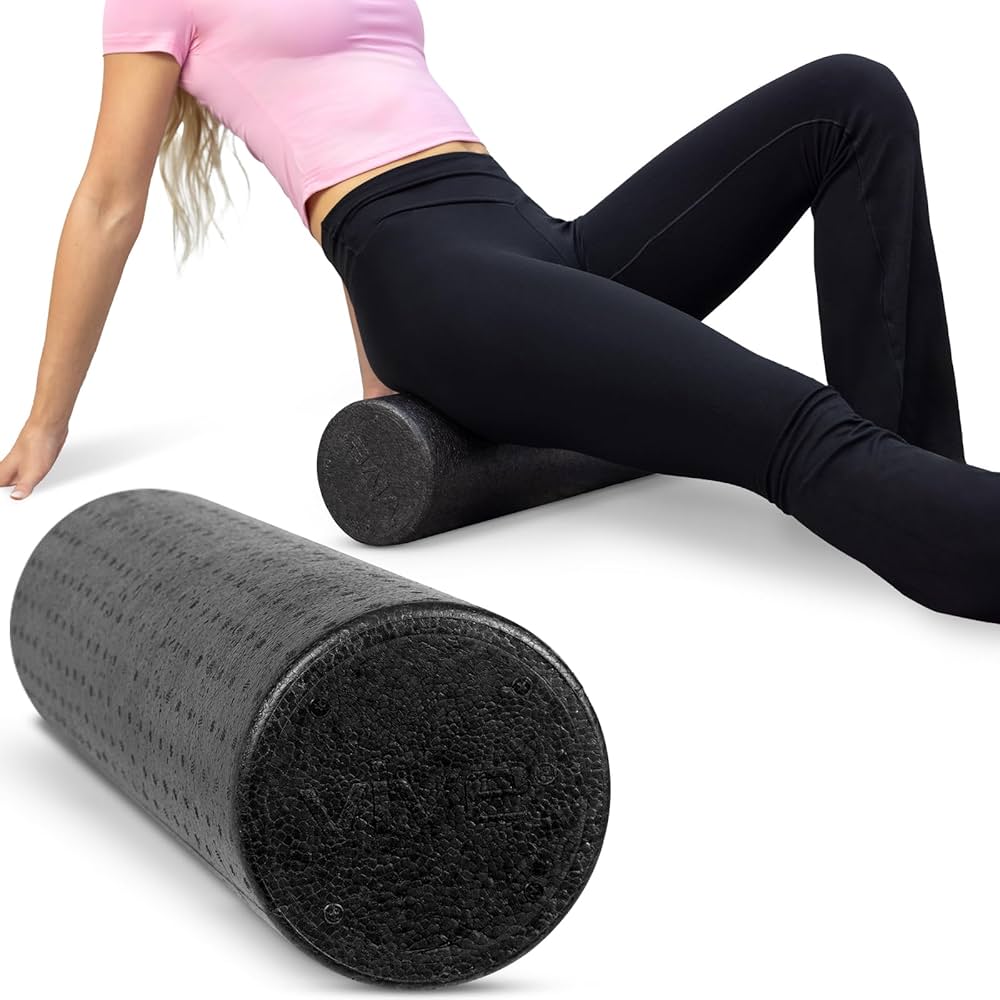 Foam Roller - 18 Inch, High Density Foam Roller for Physical Therapy & Muscle Massager