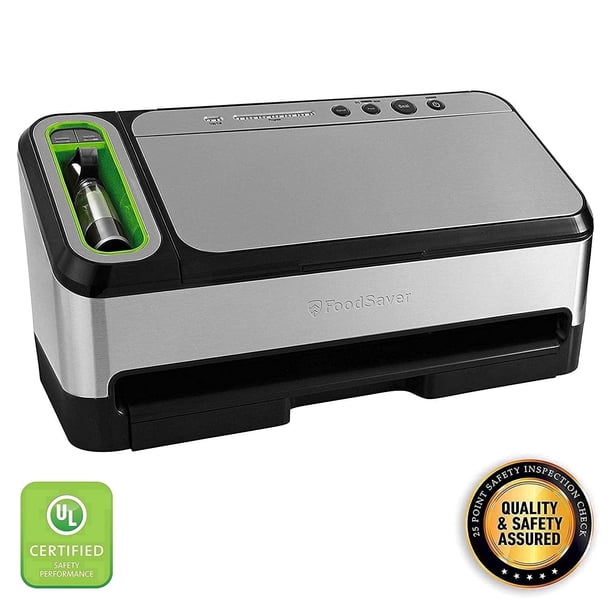 FoodSaver V4840 2-in-1 Vacuum Sealer Machine with Bonus Handheld Sealer