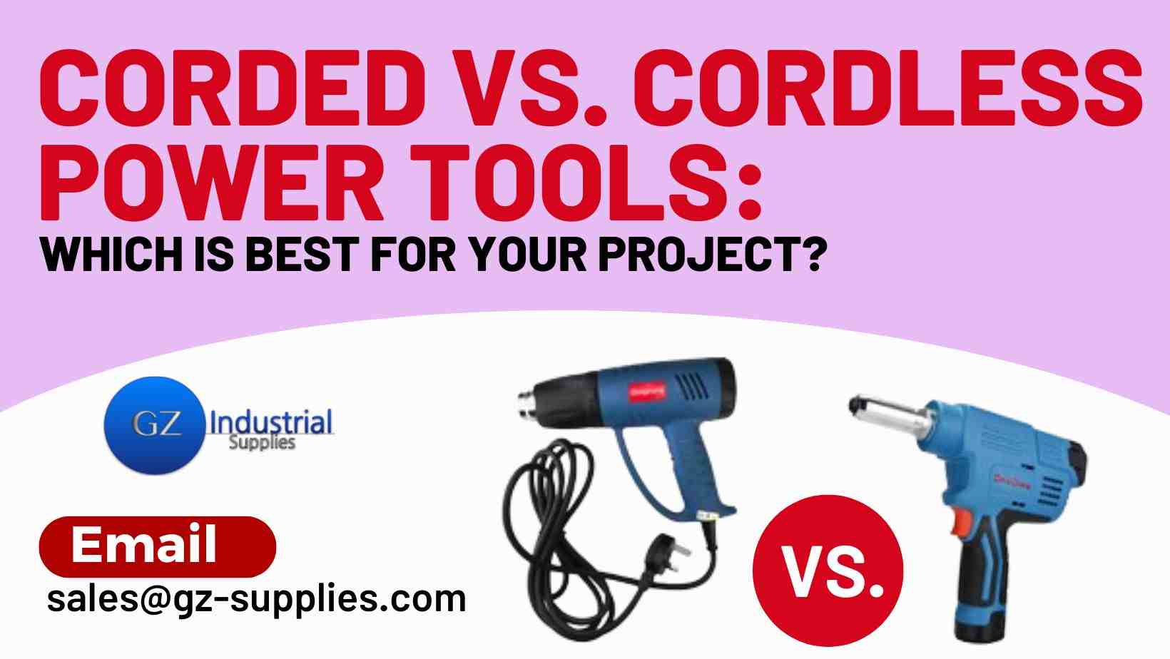 For those who prefer corded power
