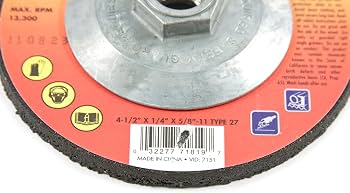 Forney 71857 4.5-Inch Type 27 Grinding Wheel (24 Pack)
