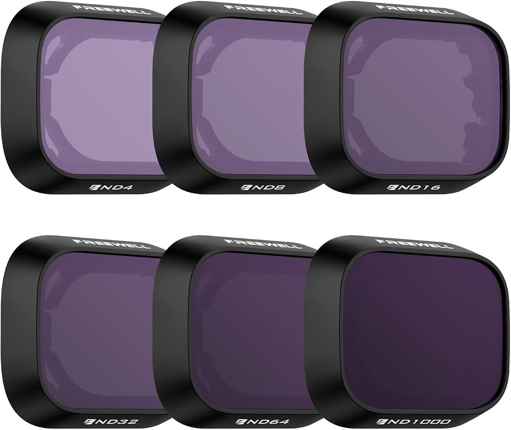 Freewell 6-Pack ND/CPL/UV Filters for DJI Mini 3 Pro