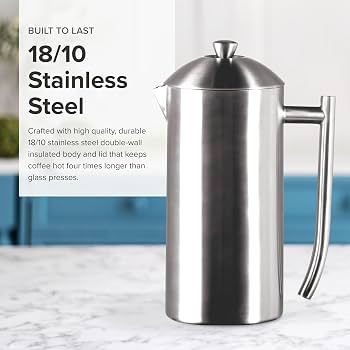 Frieling Double Wall Stainless Steel French Press