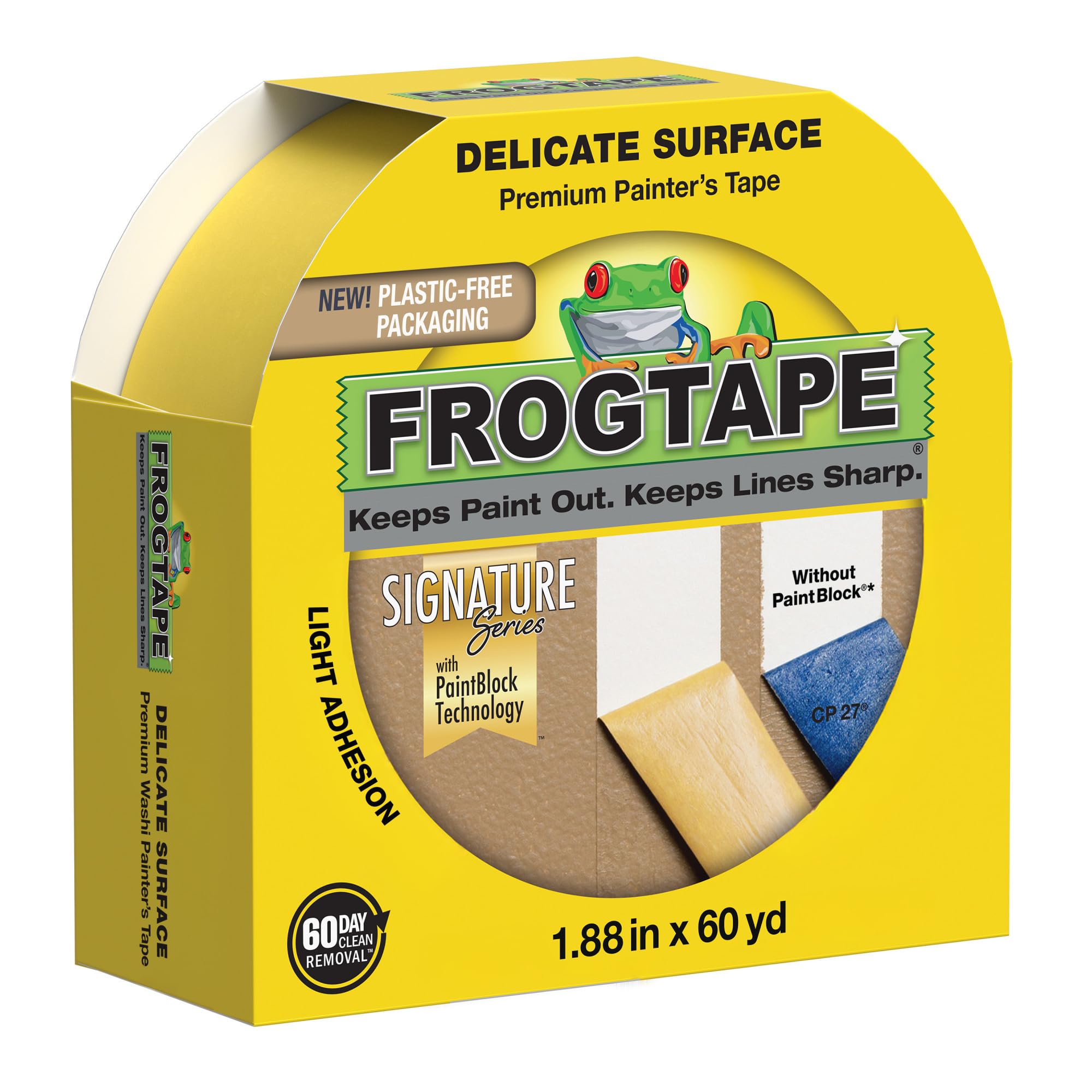 FrogTape Delicate Surface Painter's Tape (ASIN: B0000DD1E6)