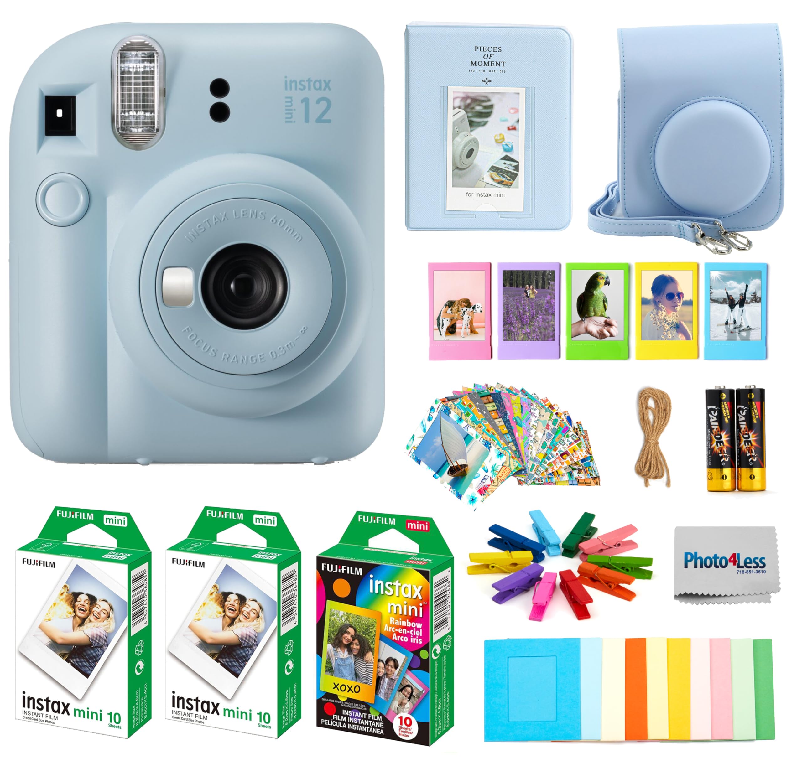 Fujifilm Instax Mini 12 Instant Camera Bundle