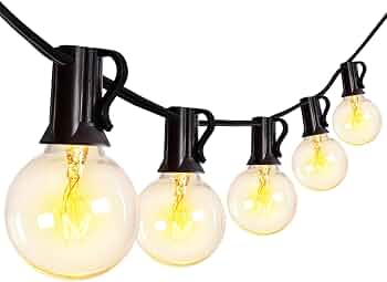 GDEALER 27ft Globe String Lights