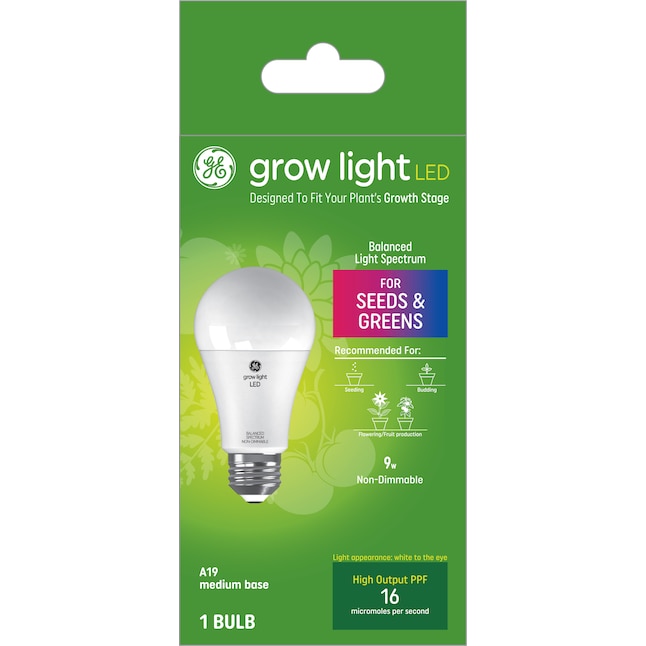 GE Grow Light LED Bulb 9W