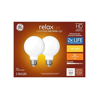 GE Relax 60W Equivalent Soft White A19 LED Light Bulb (4-Pack)
