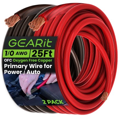 GearIT 12V Wire Kit (14-Gauge, 25ft)