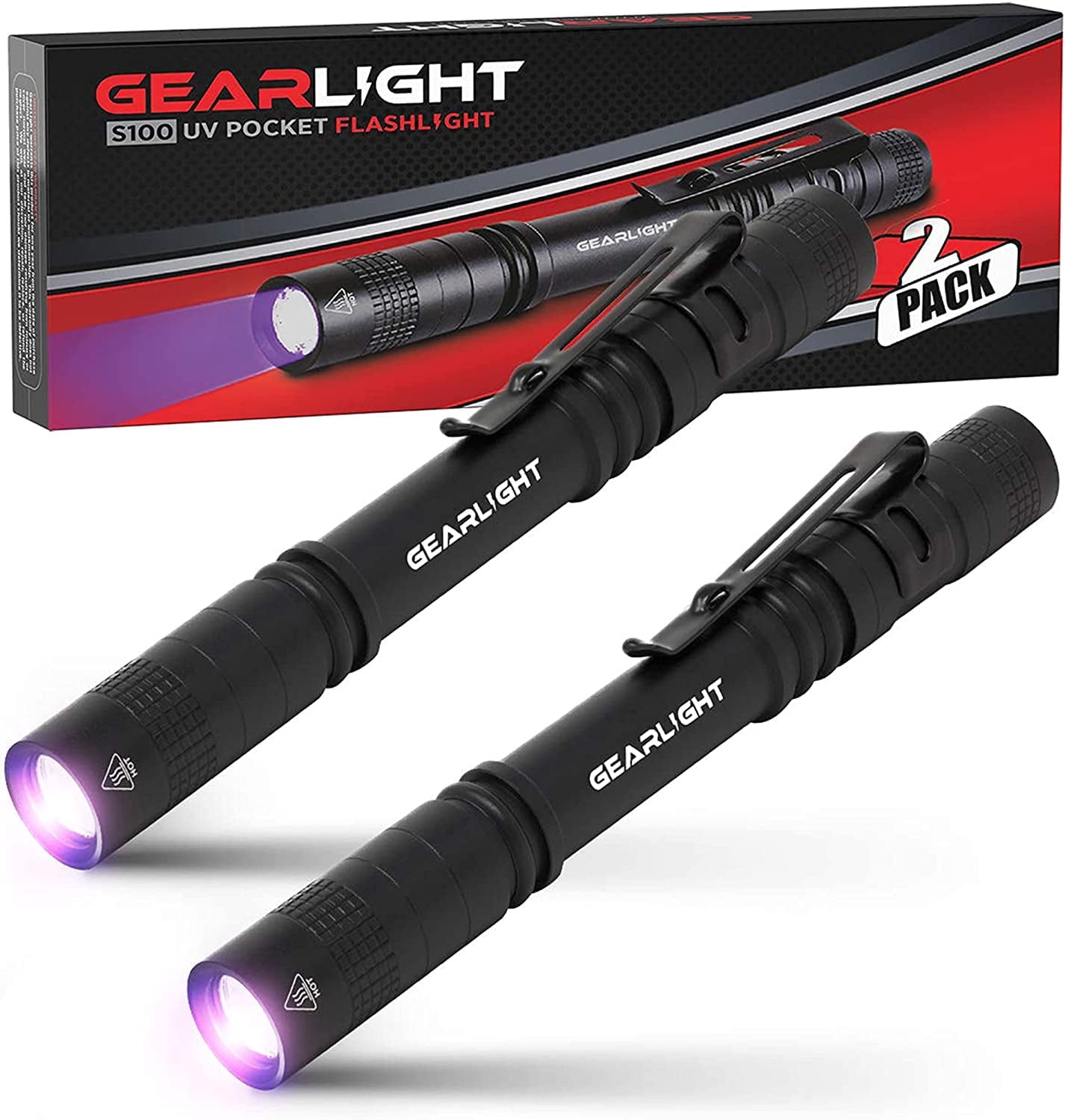 GearLight UV Black Light Flashlight