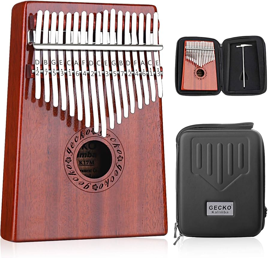 Gecko 17 Keys Kalimba with Bag