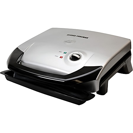 George Foreman 8-Serving Reversible Grill & Griddle (GR454SR)