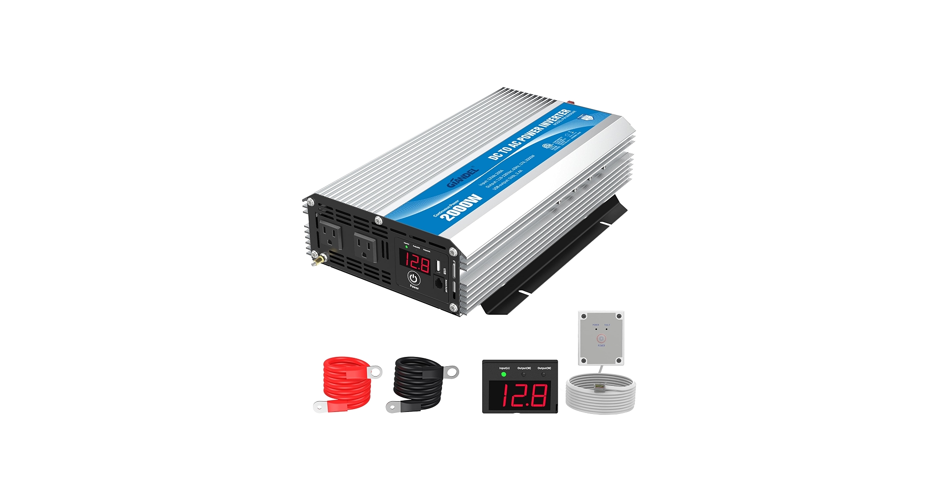 Giandel 2000W Pure Sine Wave Inverter