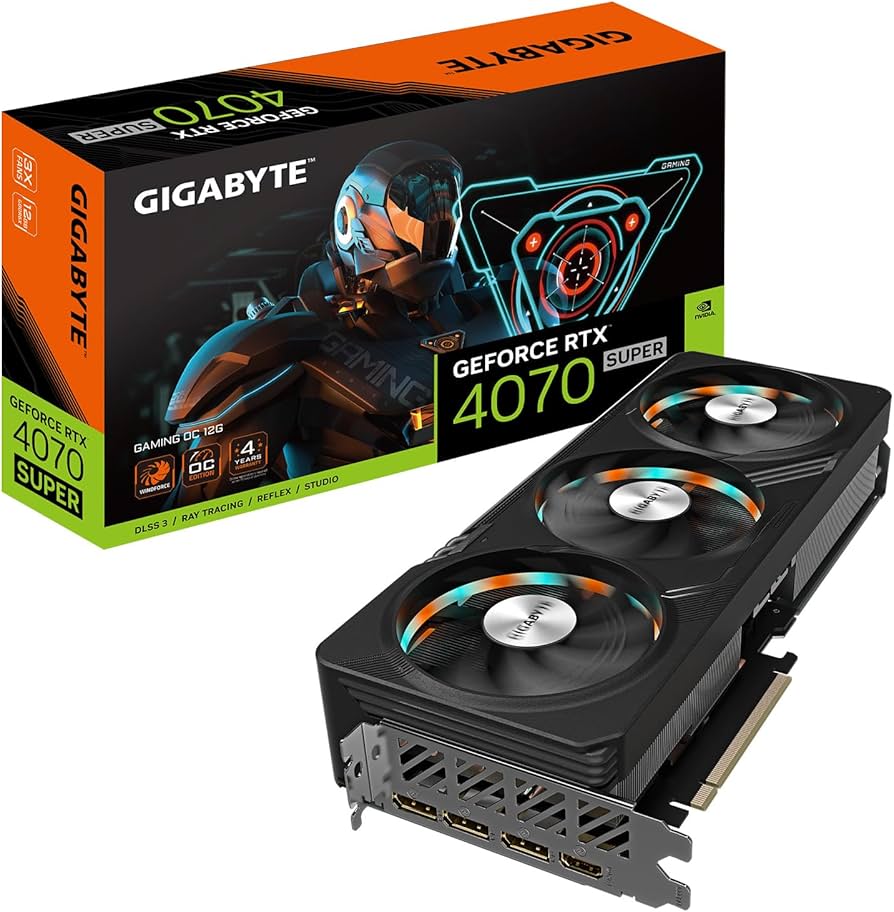 Gigabyte GeForce RTX 4070 SUPER Gaming OC 12G
