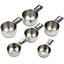 Goldlion 6-Piece Stainless Steel Measuring Cups
