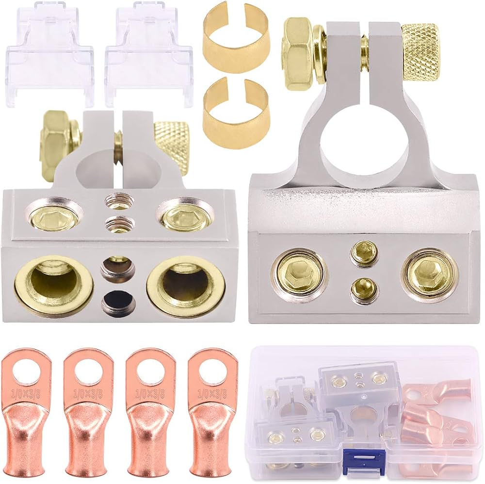 GOOACC 8pcs Battery Terminal Connectors
