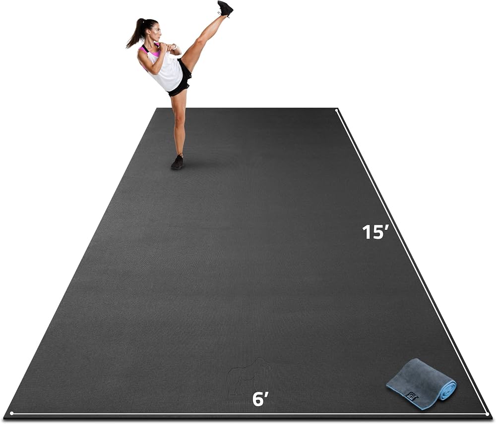 Gorilla Grip Large Rubber Exercise Mat