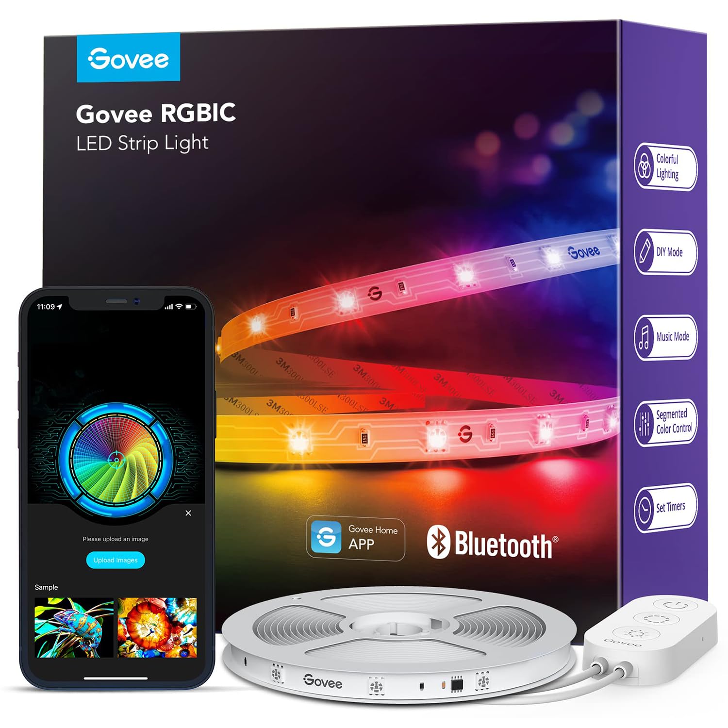 Govee 16.4ft RGB LED Strip Lights