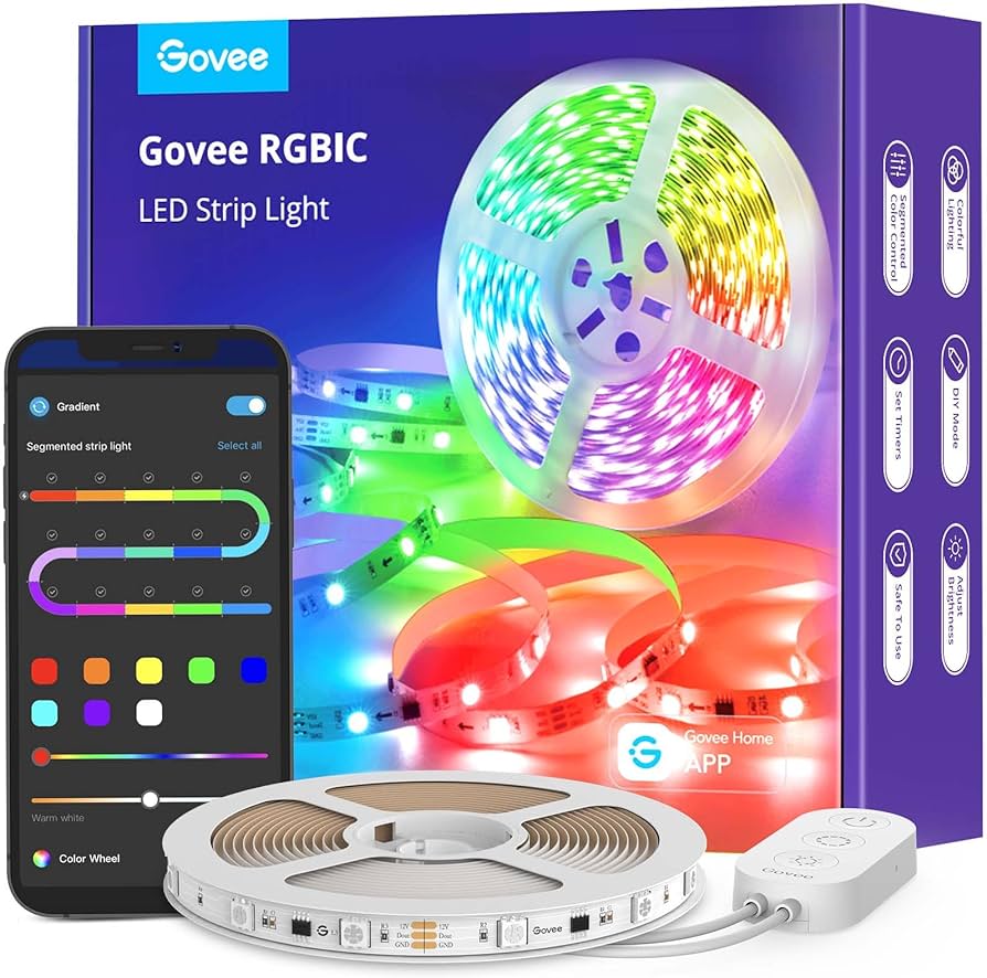 Govee RGBIC LED Strip Lights (16.4ft)