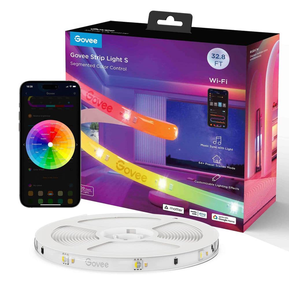 Govee RGBIC LED Strip Lights (32.8ft)