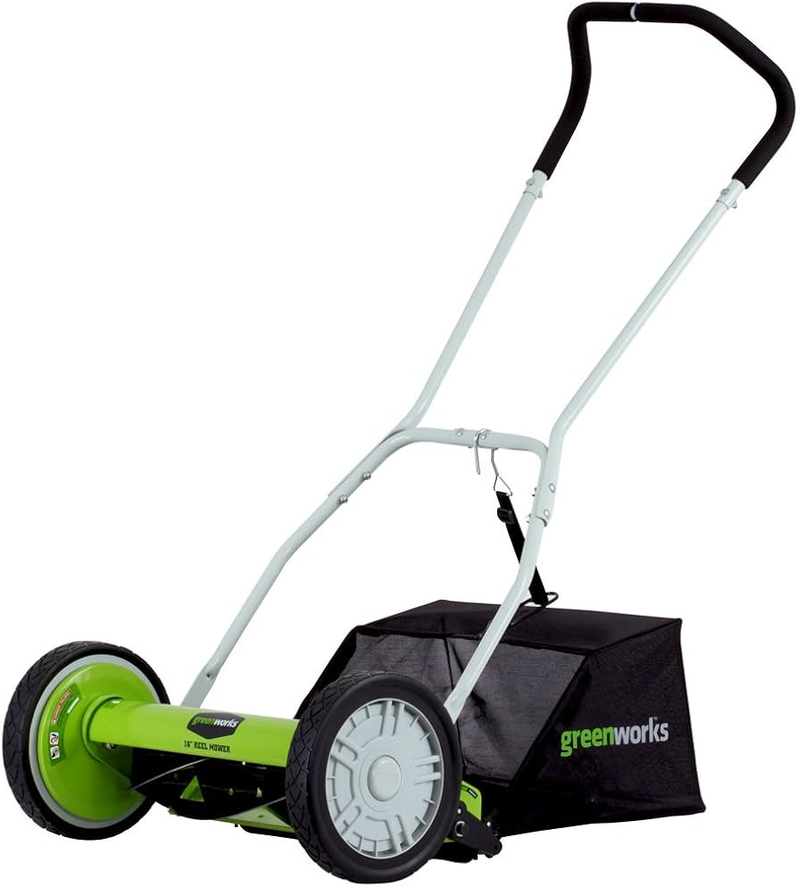 Greenworks 16-Inch 7-Blade Reel Mower